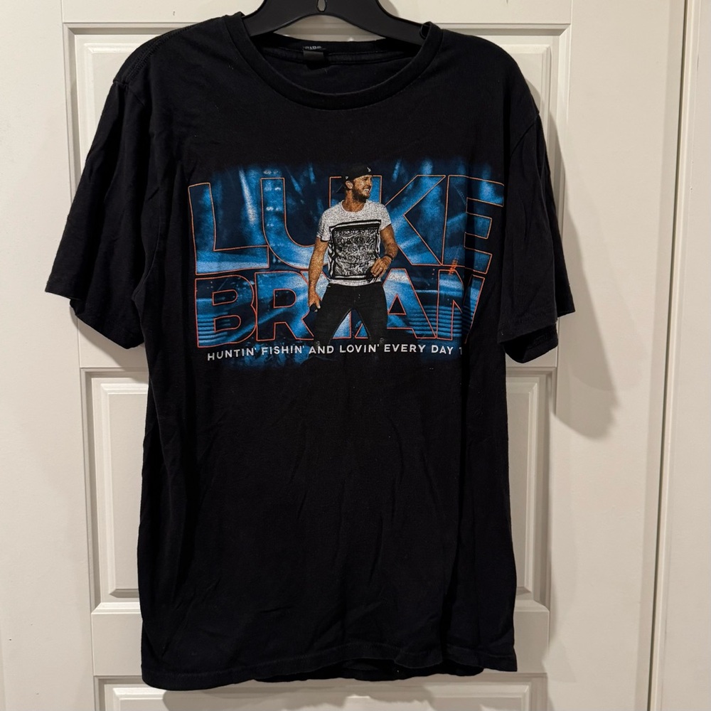 Luke Bryan The Concert Tee Tour Tee Shirt‎ Size Medium